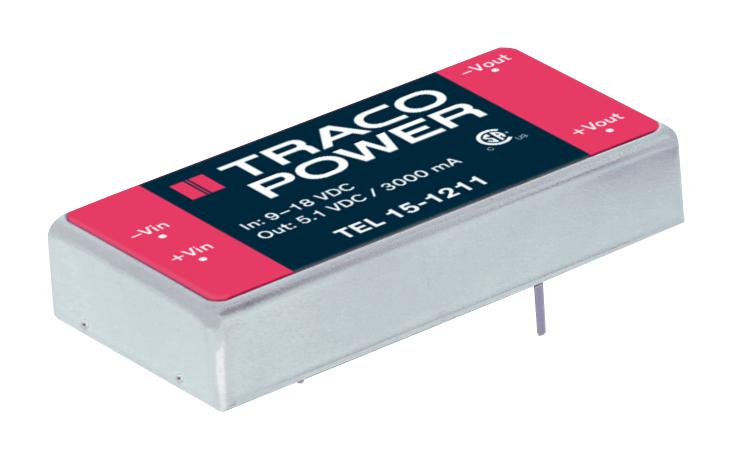 TEL 15 2423 Traco Power Isolated Through Hole DC DC Converter ITE 2 1