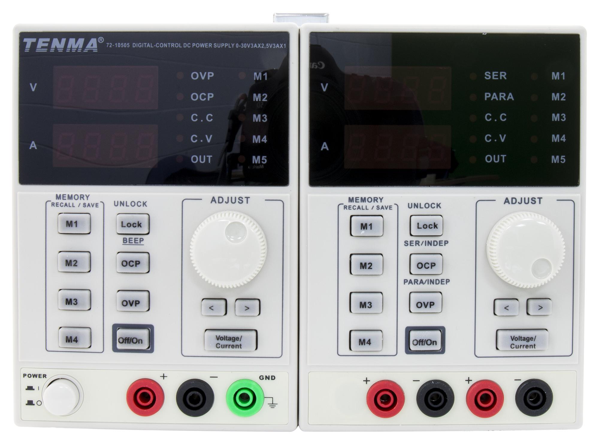 Tenma Bench Power Supply Adjustable Fixed