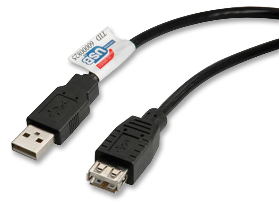 Roline Usb Cable Type A Plug To Type A Receptacle M