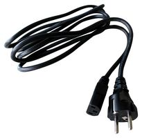 디바이스마트,,,MC-176,POWER CORD  CEE 7/7 PLUG-IEC C13  6.6FT