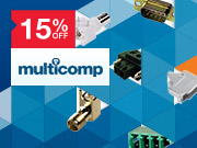 Enjoy 15% off Best Selling Multicomp Products!