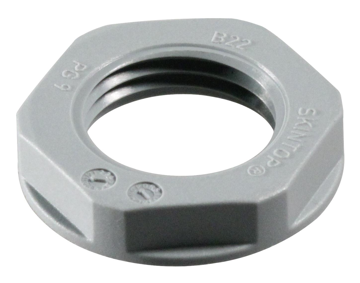 53019010 LAPP, Locknut, Skintop® GMP-GL, Silver Grey, PG9, Polyamide, 8 mm, Skintop® GMP-GL | element14 India 53019010 LAPP, Locknut, Skintop® GMP-GL, Silver Grey, PG9, Polyamide, 8 mm, Skintop® GMP-GL | element14 India