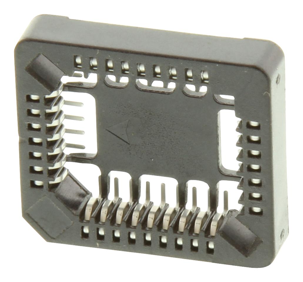 IC & Component Socket, 32 Contacts, PLCC Socket, 1.27 mm, 8400 Series