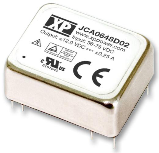 JCA0648D03 XP POWER, Isolated Through Hole DC/DC Converter, 2:1