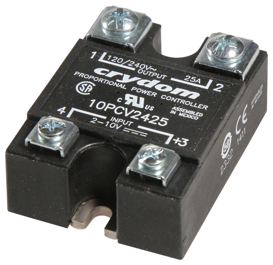 10PCV2425 Sensata/crydom Solid State Relay, SPSTNO, 25 A