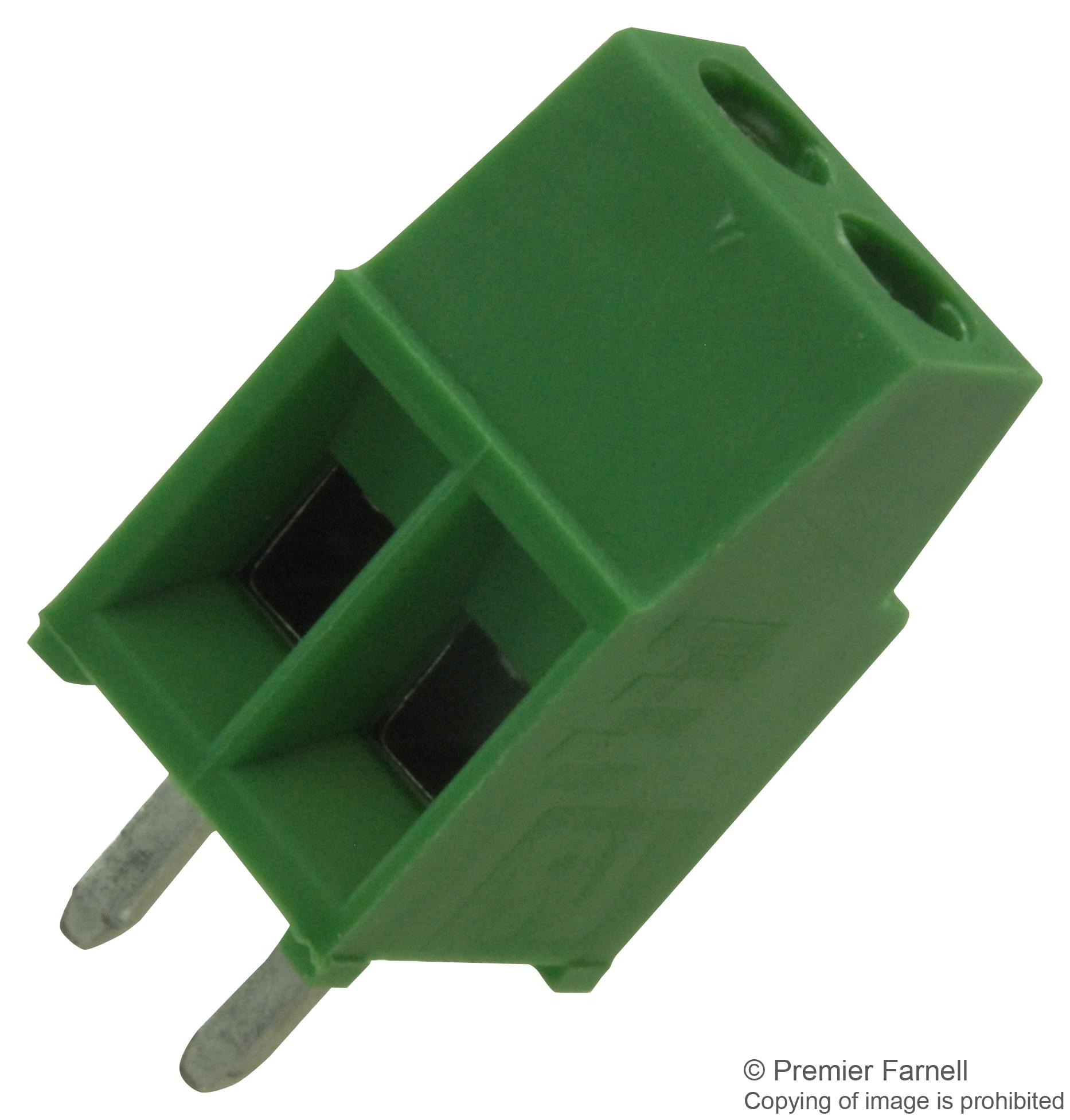 282834-2 TE CONNECTIVITY - BUCHANAN, Wire-To-Board Terminal Block
