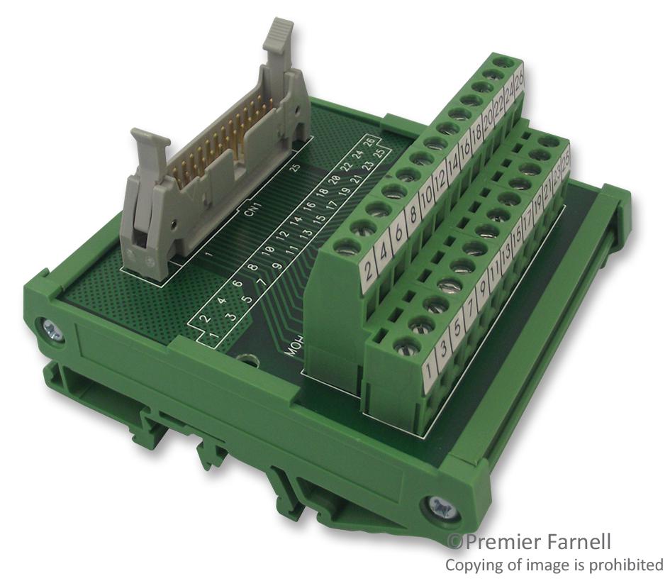 MOH-10 - Multicomp Pro - Terminal Block Interface, IDC 10 Position Plug ...