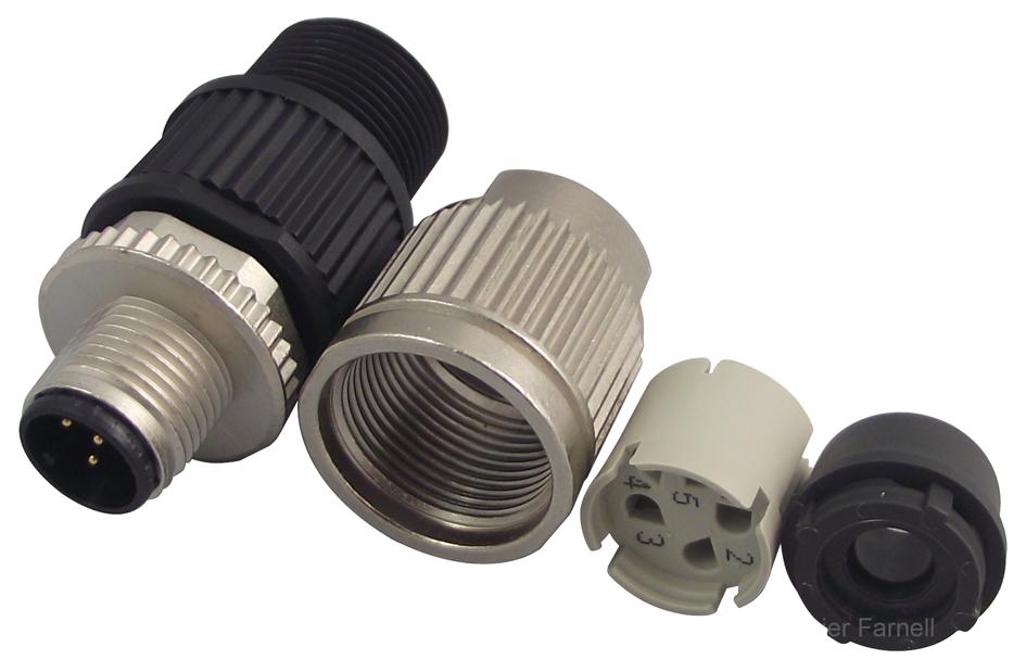 21 03 272 1505 Harting Circular Connector, Harax M12L Series