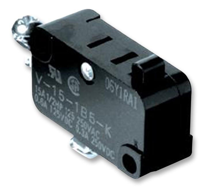 V-15-1C25 - Omron Electronic Components - Microswitch, Miniature, Pin ...