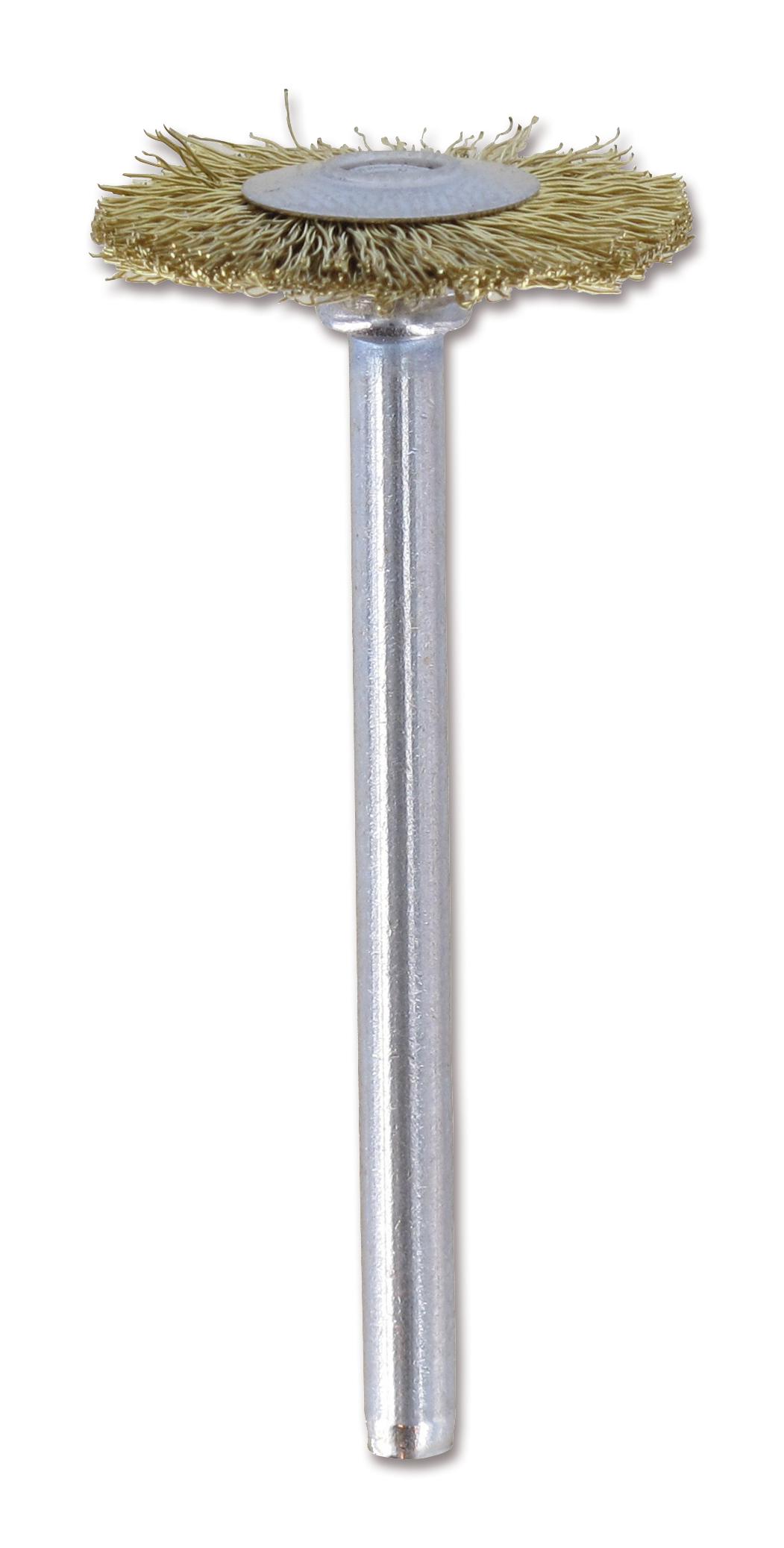 535 Dremel Brass Brush, 19.1mm, Pack of 2