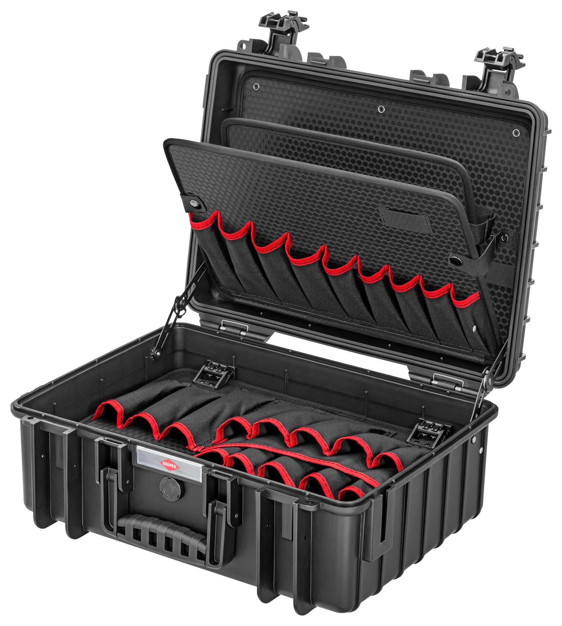 00 21 35 LE Knipex Tool Case, Robust, Impact Resistant PP