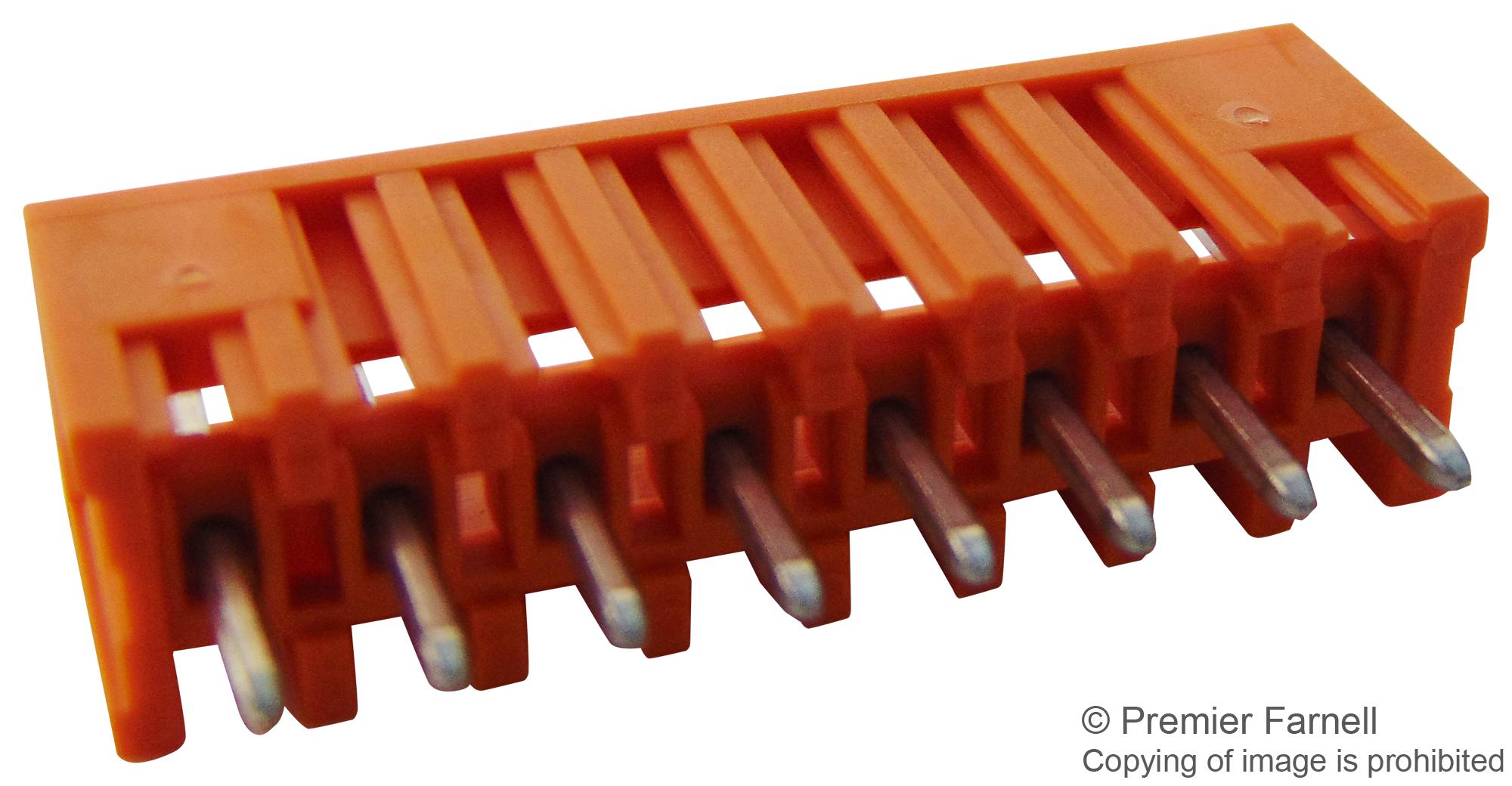734238 Wago Terminal Block, Header, 3.81 mm