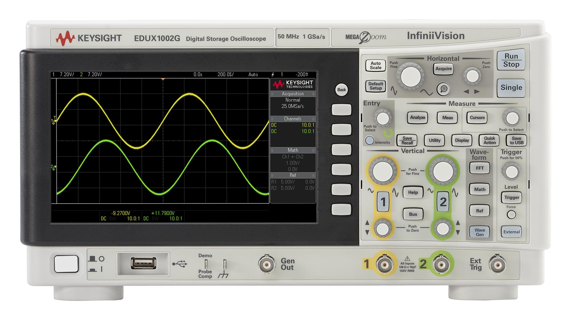 EDUX1002G Keysight Technologies Digital Oscilloscope, InfiniiVision