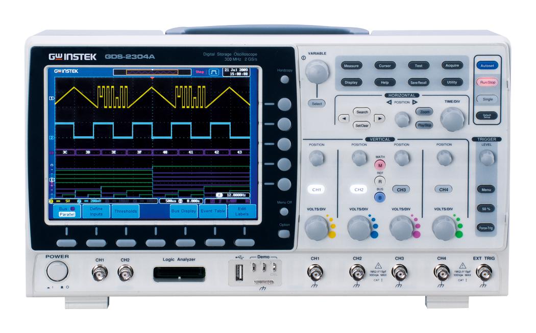 GDS2304A Gw Instek Digital Oscilloscope, GDS2000A Series, 4 Channel