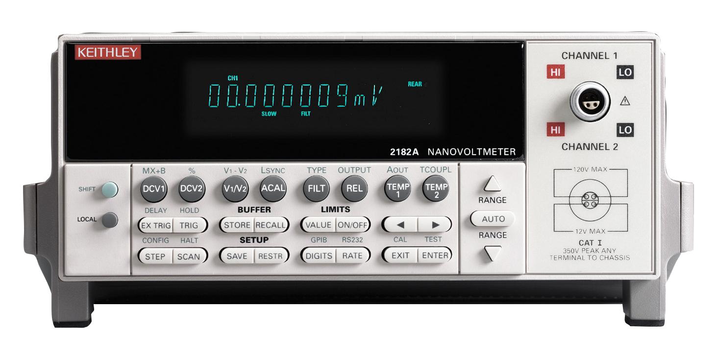 2182A/E KEITHLEY, Bench Digital Multimeter, Nanovoltmeter, DC