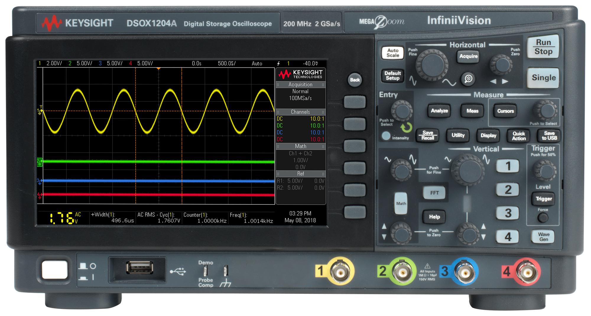 DSOX1204A / DSOX1200A200 Keysight Technologies Digital