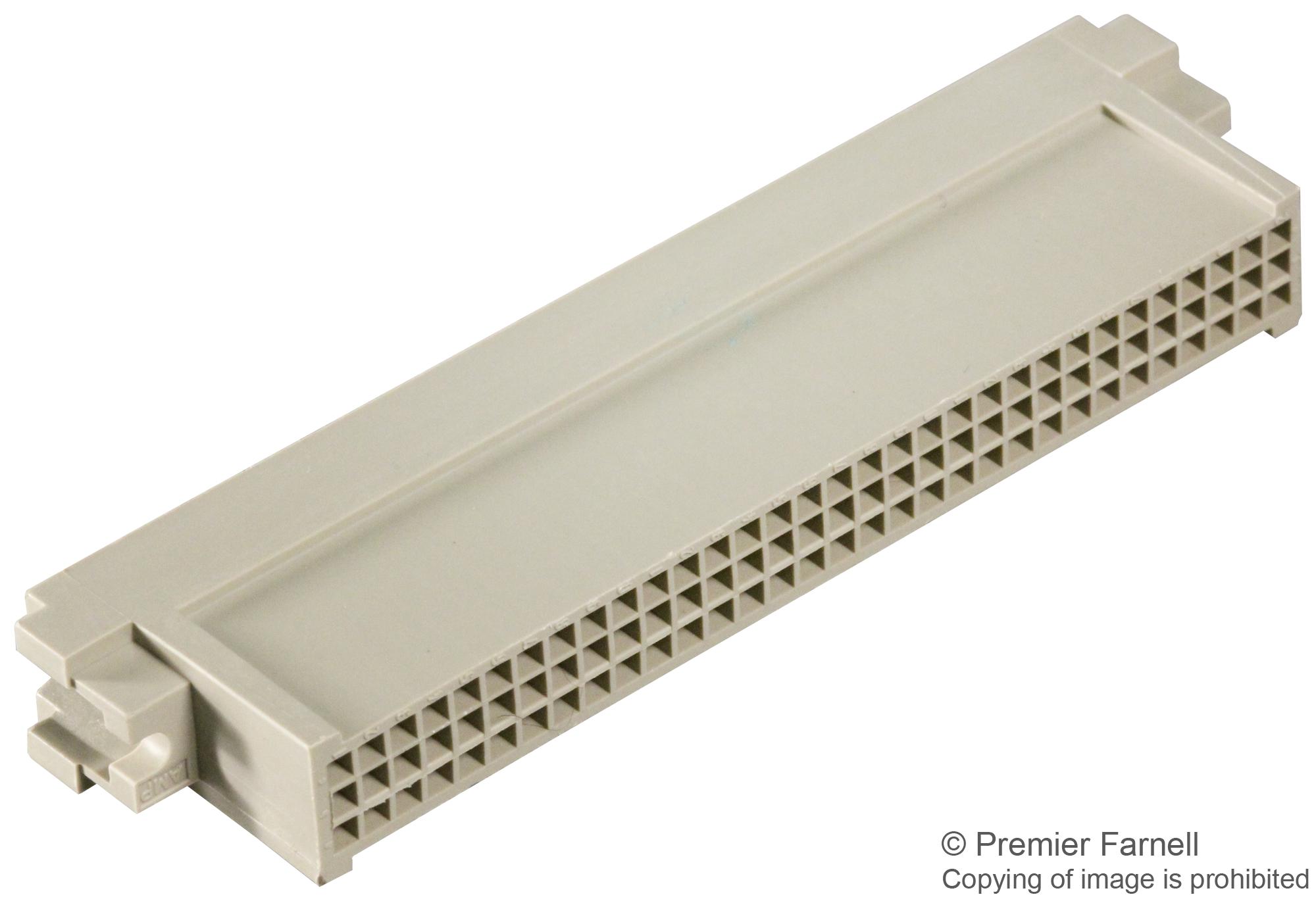 166467-1 - Amp - Te Connectivity - DIN 41612 Connector, Eurocard Type C ...