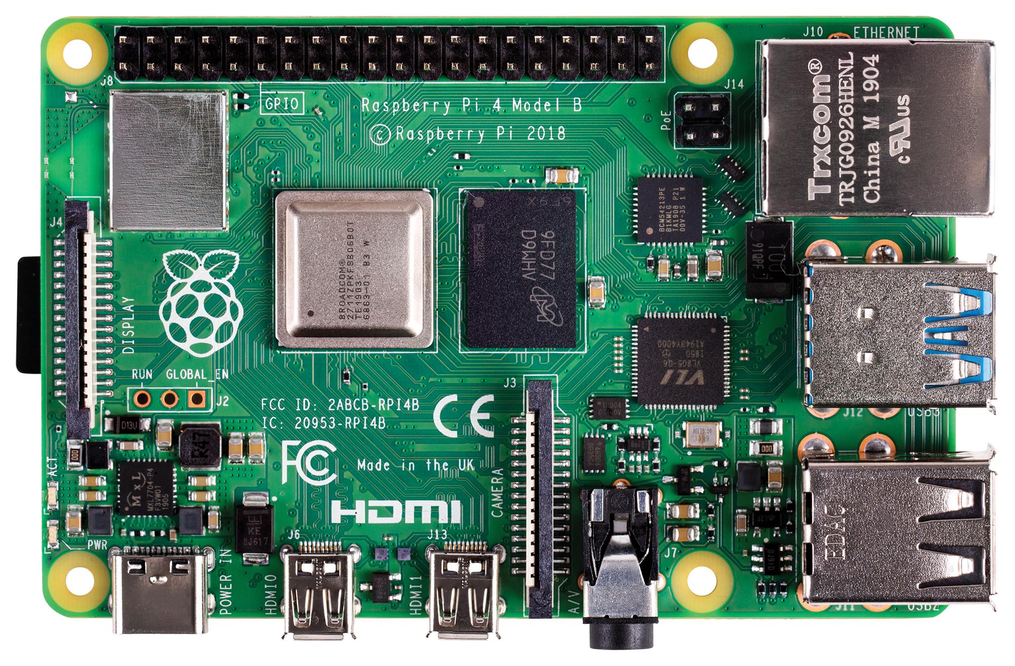 Raspberry Pi4 8GB セット Raspberry Pi 4 B 8GB RAM, SBC, Raspberry Pi4 B 8GB, BCM2711, Arm
