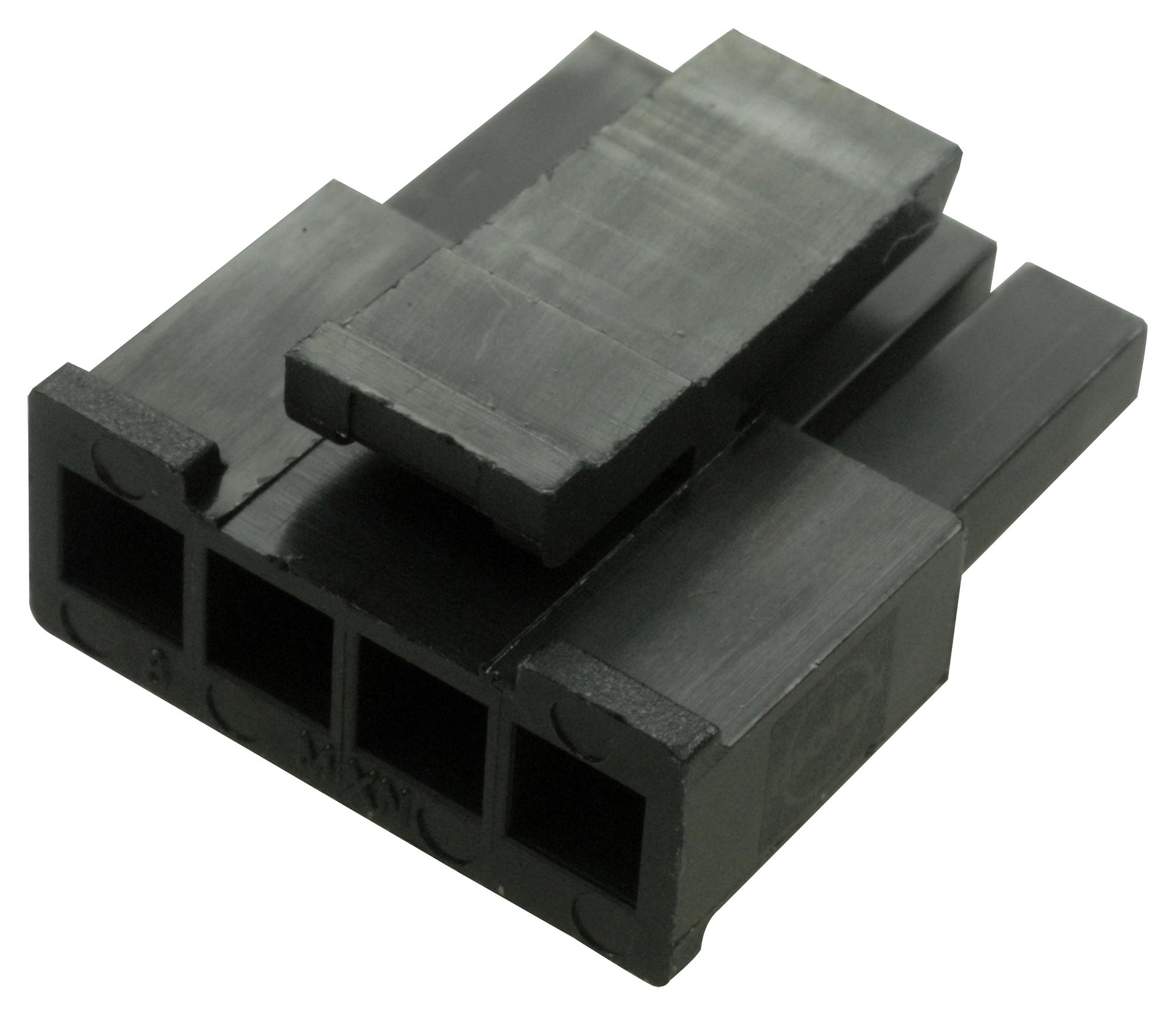 43645-0408 - Molex - Connector Housing, Micro-Fit 3.0 43645, Receptacle