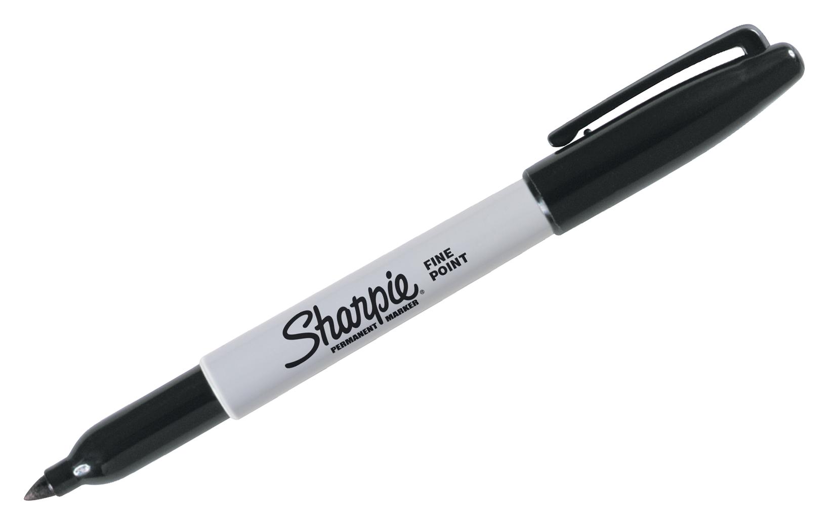 EC Office Products Permanent Marker, Ultra-Fine Point, Black