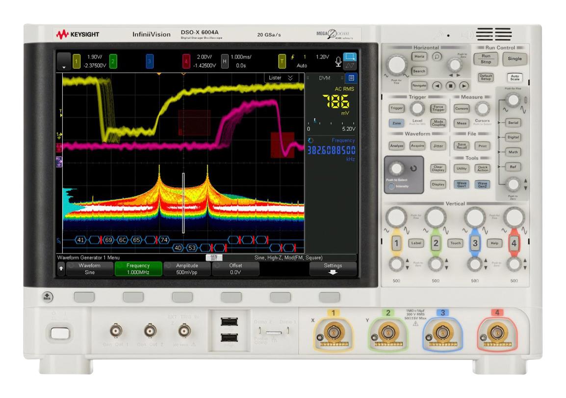 その他 LIVE infini dwos6rj Used Keysight InfiniiVision MSOX2024A Oscilloscope 70 MHz to