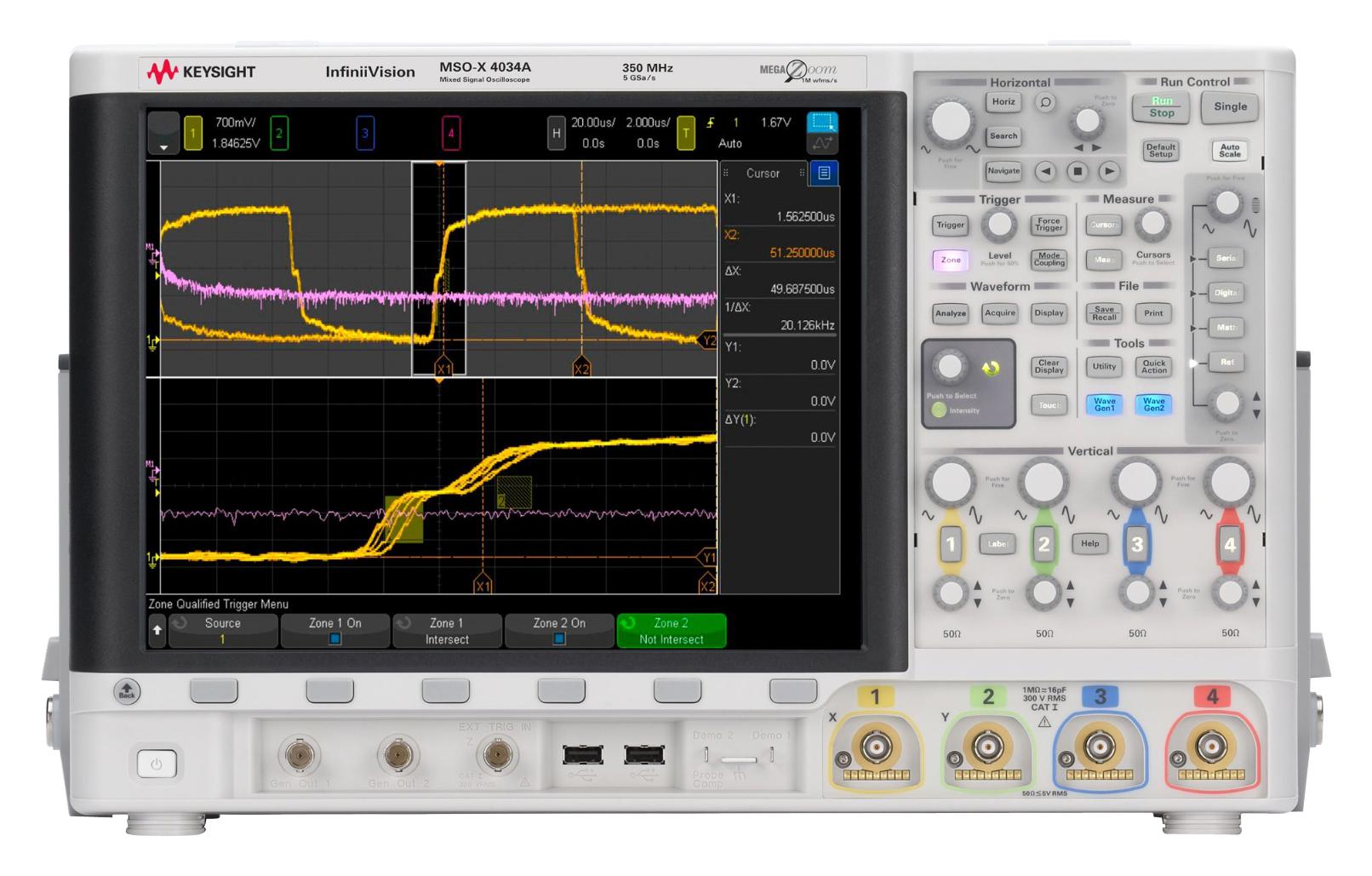 MSOX4034A Keysight Technologies MSO / MDO Oscilloscope