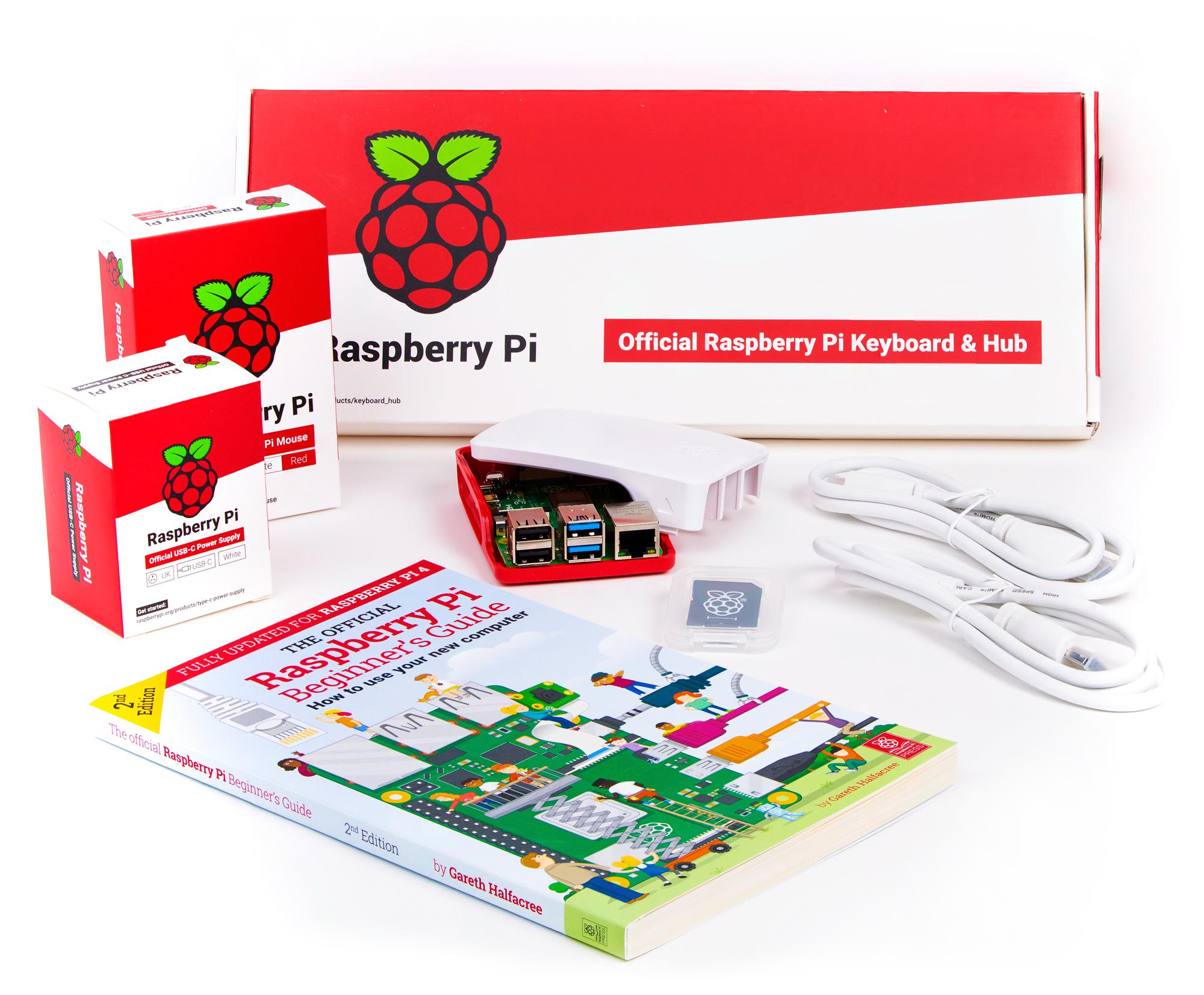 SC0400DE RASPBERRY-PI, Desktop Kit, Raspberry Pi 4 Model B, German