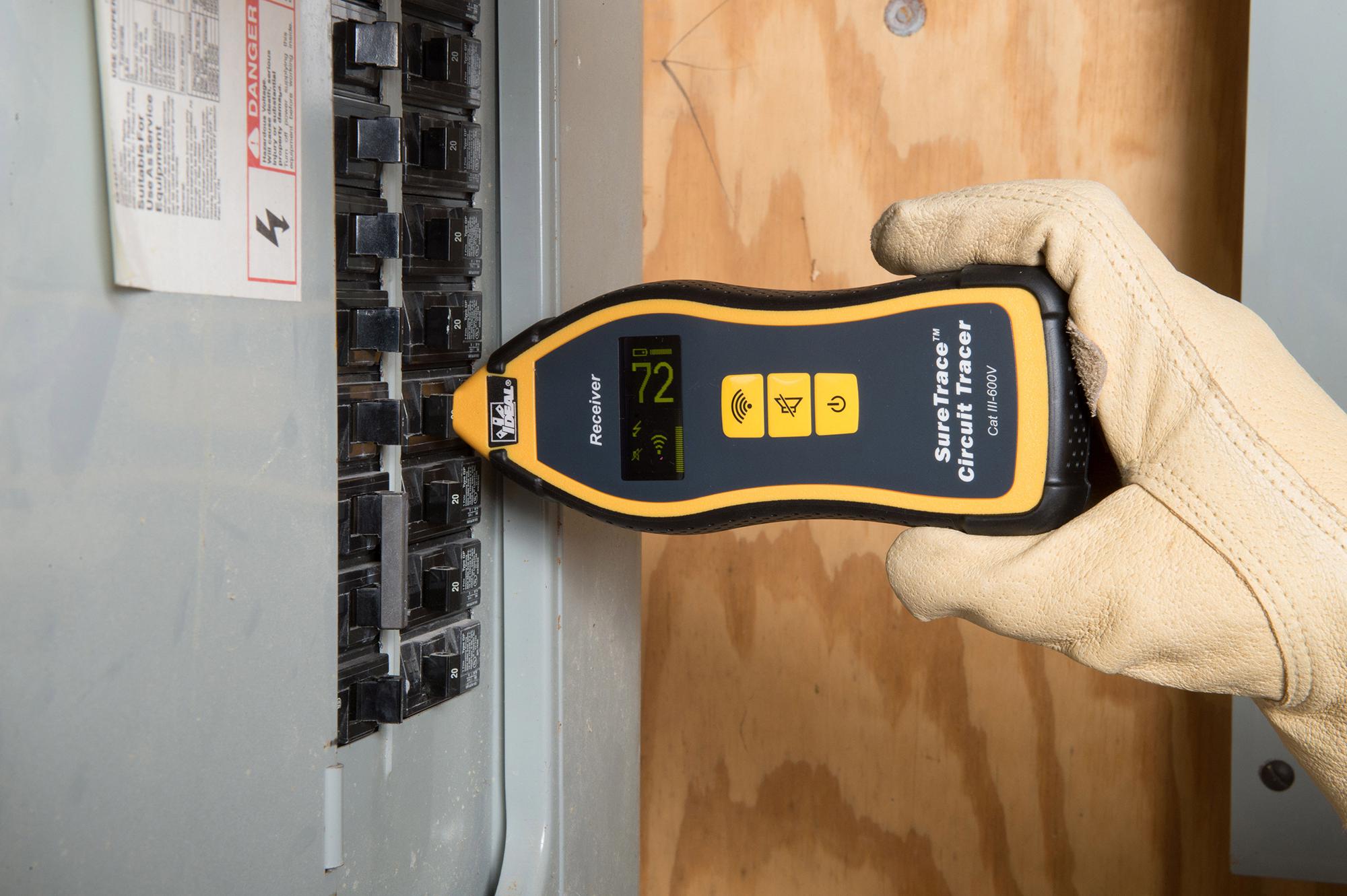 91957 Ideal Circuit Tracer Kit, SuperBright OLED Rotate Display