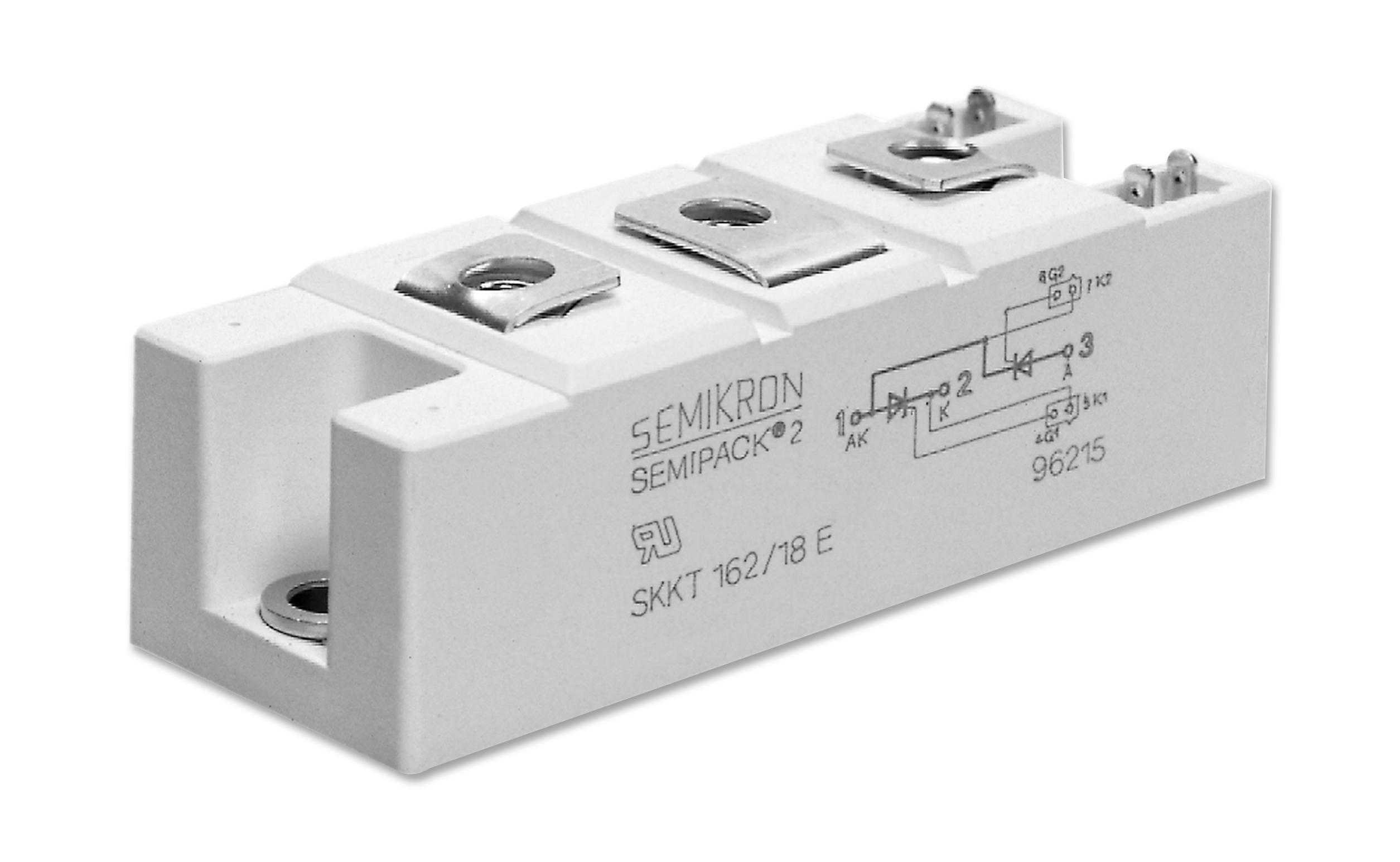 SKKH 162/16 E - Semikron - Thyristor / Diode Module, Series Connected ...