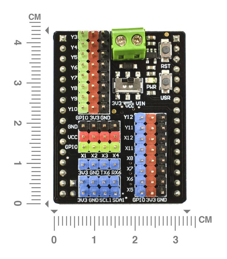 DFR0577 - Dfrobot - I/O Expansion Shield, Gravity Series Sensors and ...