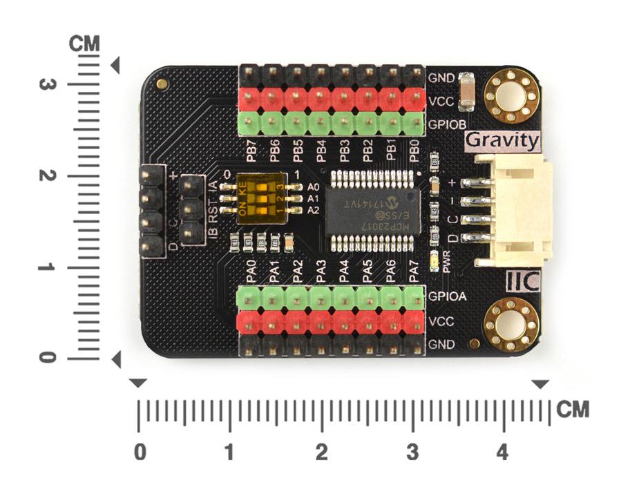 DFR0626 - Dfrobot - I/O Expansion Module, Gravity, 16 Digital