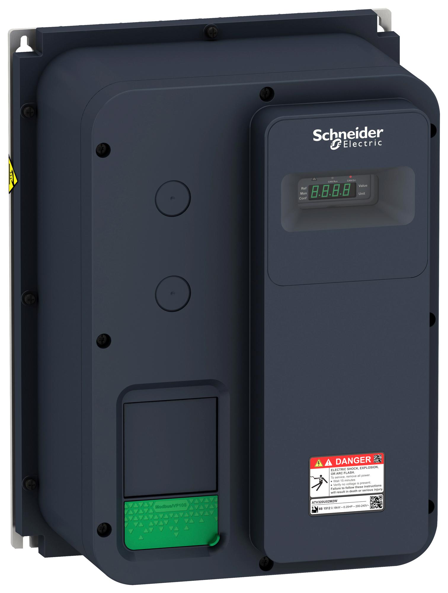 ATV320U02M2W - Schneider Electric - Variable Speed Drive, 1-Phase, 1.5 A