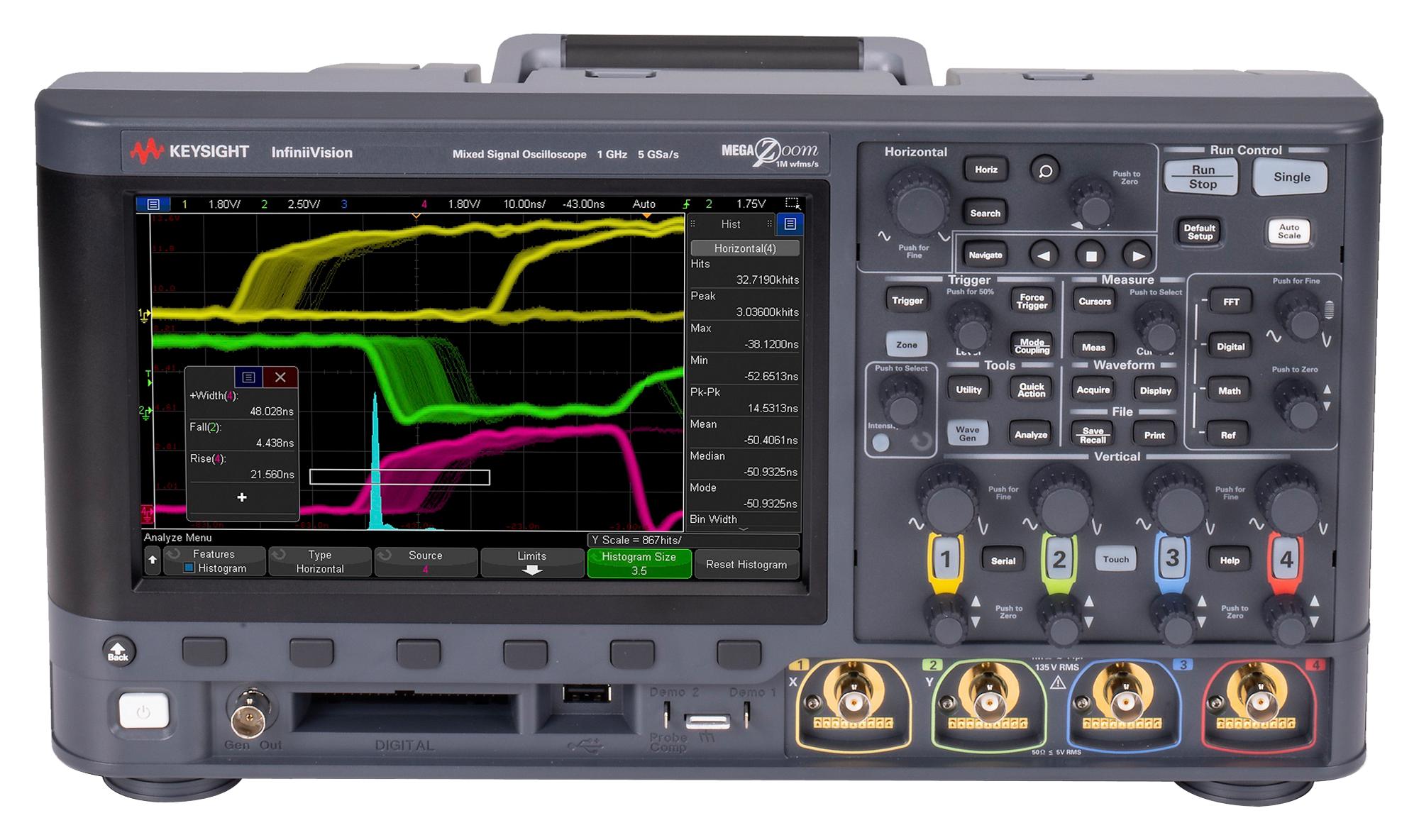 MSOX3054G KEYSIGHT TECHNOLOGIES, MSO / MDO Oscilloscope