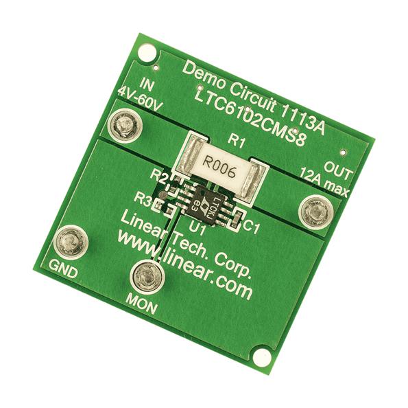 DC1113A - Analog Devices - Demo Board, LTC6102CMS8, Current Sense Amplifier