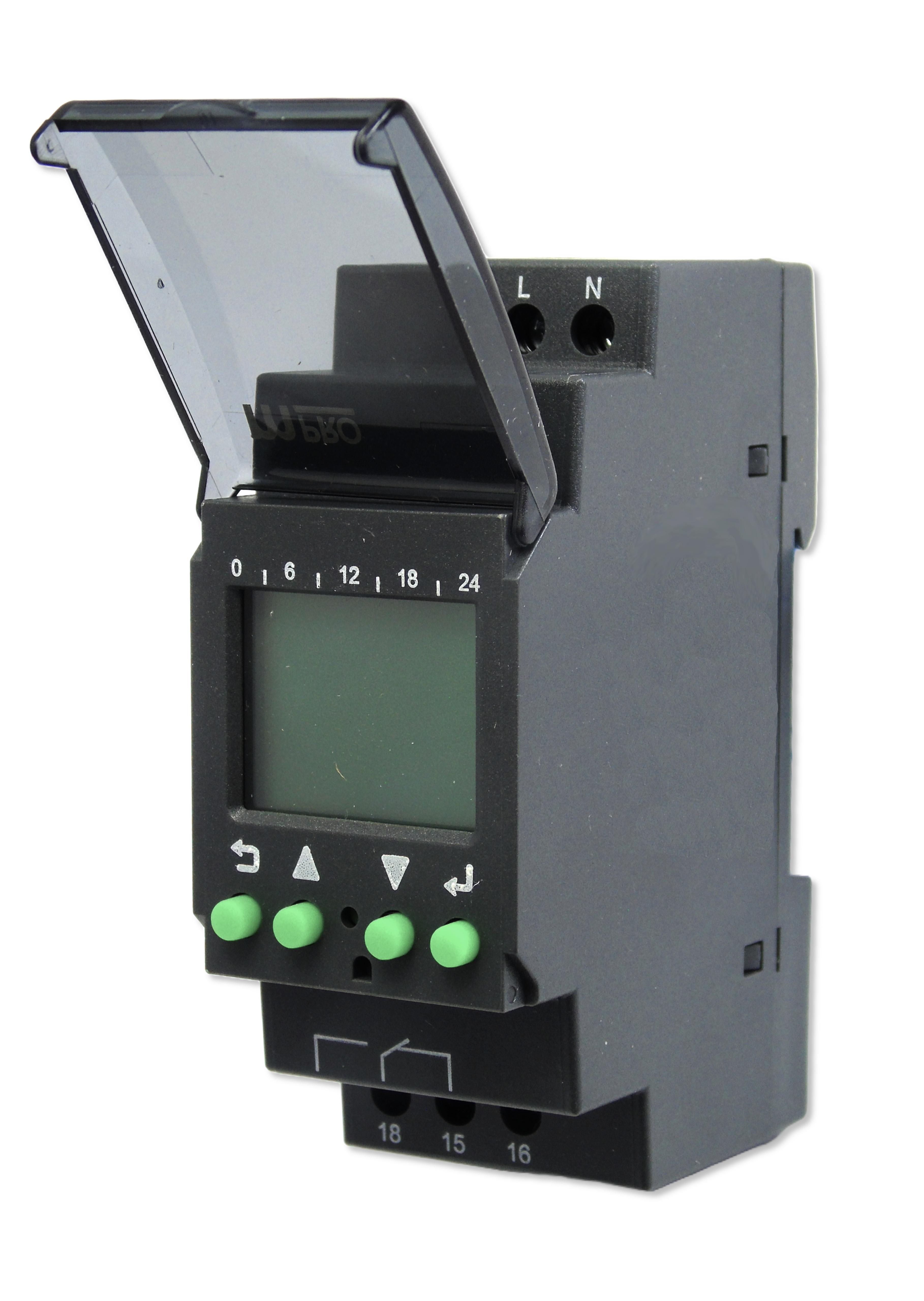 MP008390 Pro DIN Rail Digital Timer, MP Digital Time