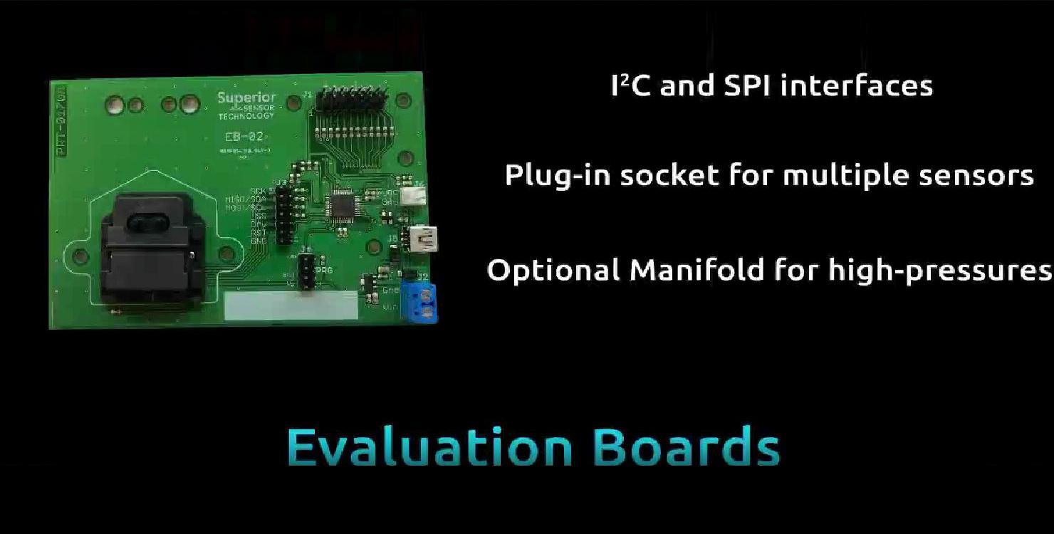 EB01-I2C - Superior Sensors - Evaluation Board, Pressure Sensor ...