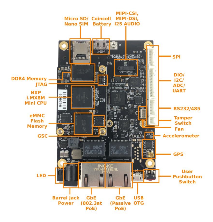 GW7201-01 - Gateworks - Single Board Computer, i.MX8M, ARM Cortex-A53