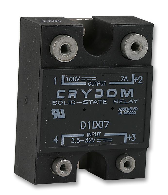 D1D07 Sensata/crydom Solid State Relay, SPSTNO, 7 A