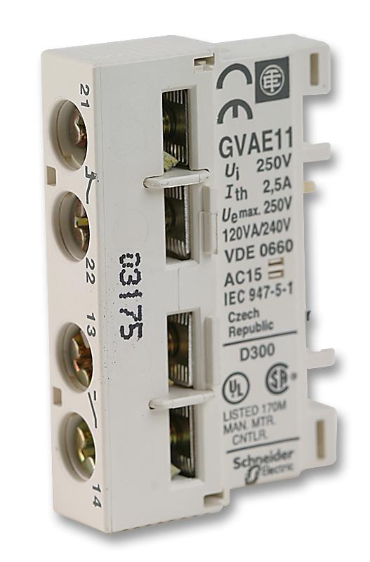 GVAE11 Schneider Auxiliary Contact Block NO+NC