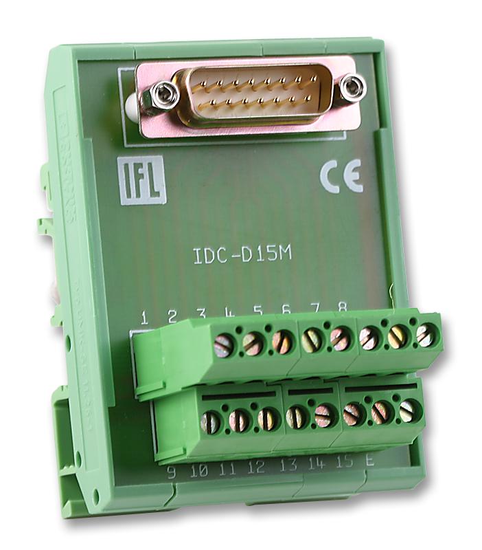 IFM DEE 15 M M Jay Terminal Block Interface, D Sub 15 Position Plug
