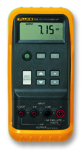 FLUKE 715 FLUKE, Calibrator, Loop, Current, Voltage, 187 mm, 87 mm, 32 mm, Voltage:0.01%+2LSD, Current:0.015%+2LSD | element14 India FLUKE 715 FLUKE, Calibrator, Loop, Current, Voltage, 187 mm, 87 mm, 32 mm, Voltage:0.01%+2LSD, Current:0.015%+2LSD | element14 India