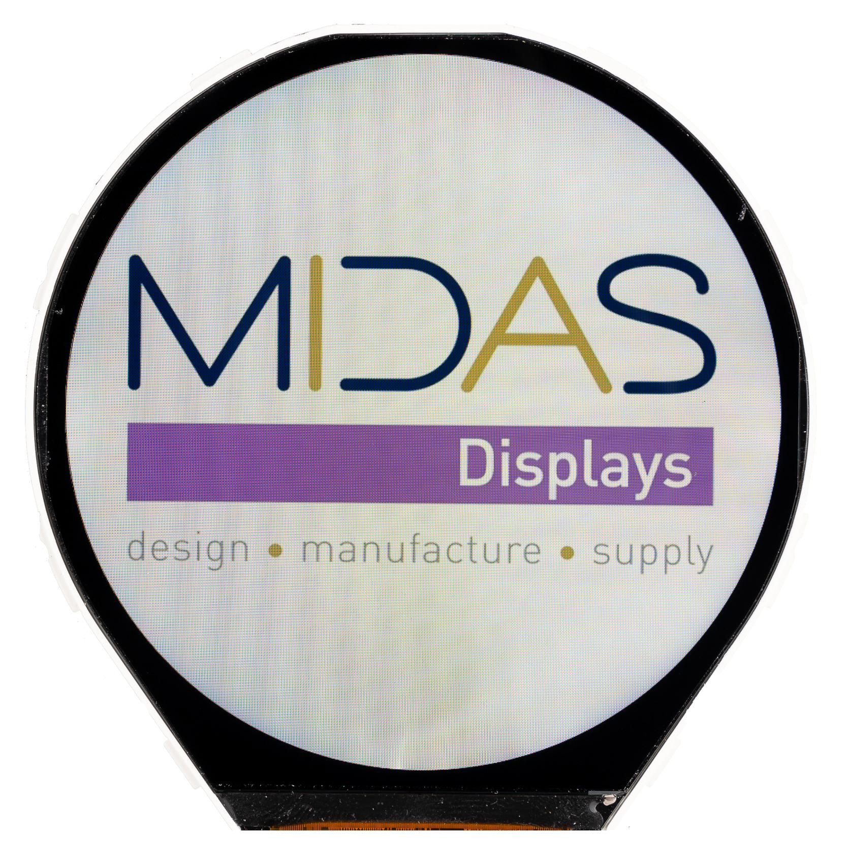 Midas Display MDT0340AIS-MIPI - Midas Displays - TFT LCD, 3.4