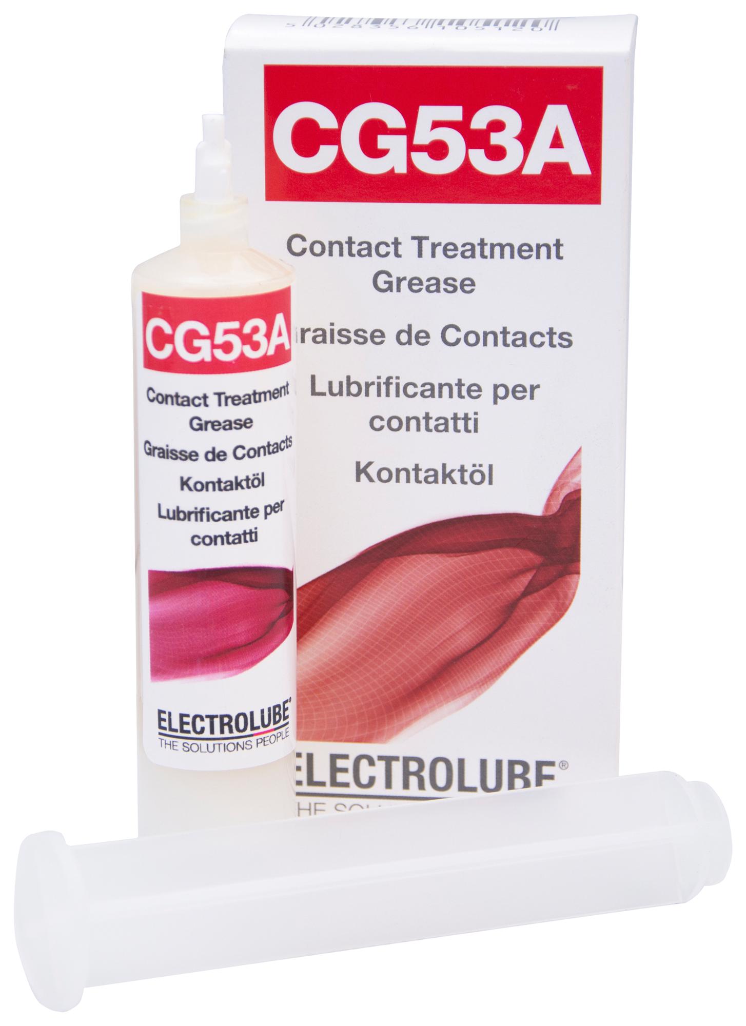 CG53A35SL Electrolube Grease, Contact Treatment Grease, Syringe