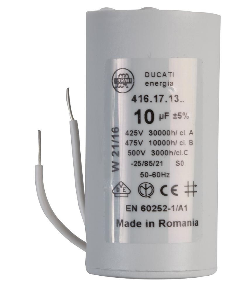 416171306 Ducati Film Capacitor 10 Uf 41617 Series