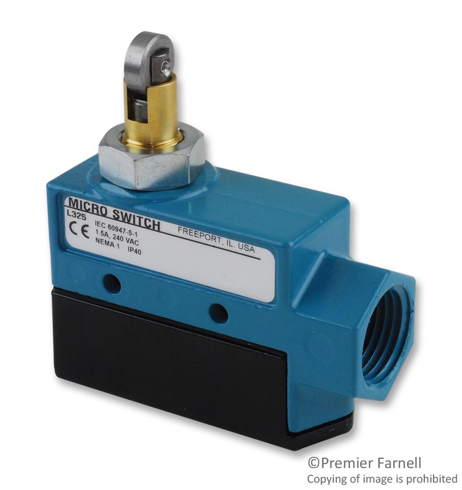 BZE62RQ81 Honeywell LIMIT SWITCH, CROSS ROLLER PLUNGER, SPDT