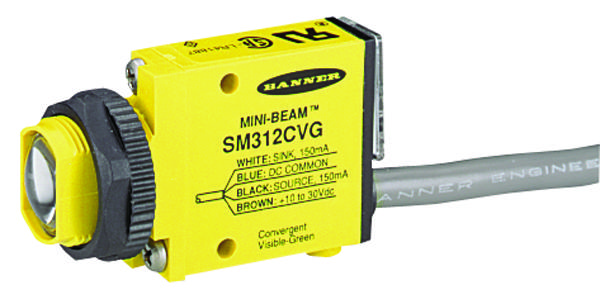 Sm312fqd Banner Engineering Photoelectric Sensor