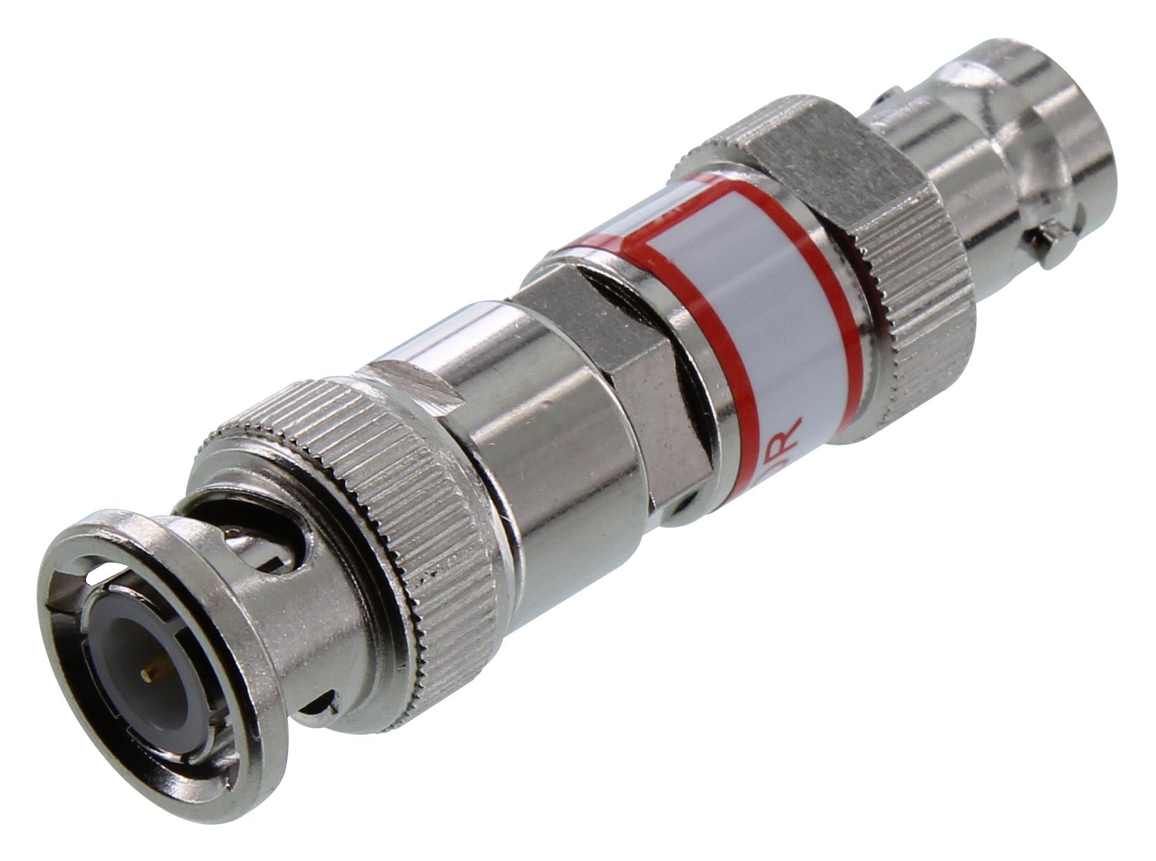 27930020 Aim Cambridge Cinch Connectivity BNC ATTENUATOR, MALEFEMALE, 20DB