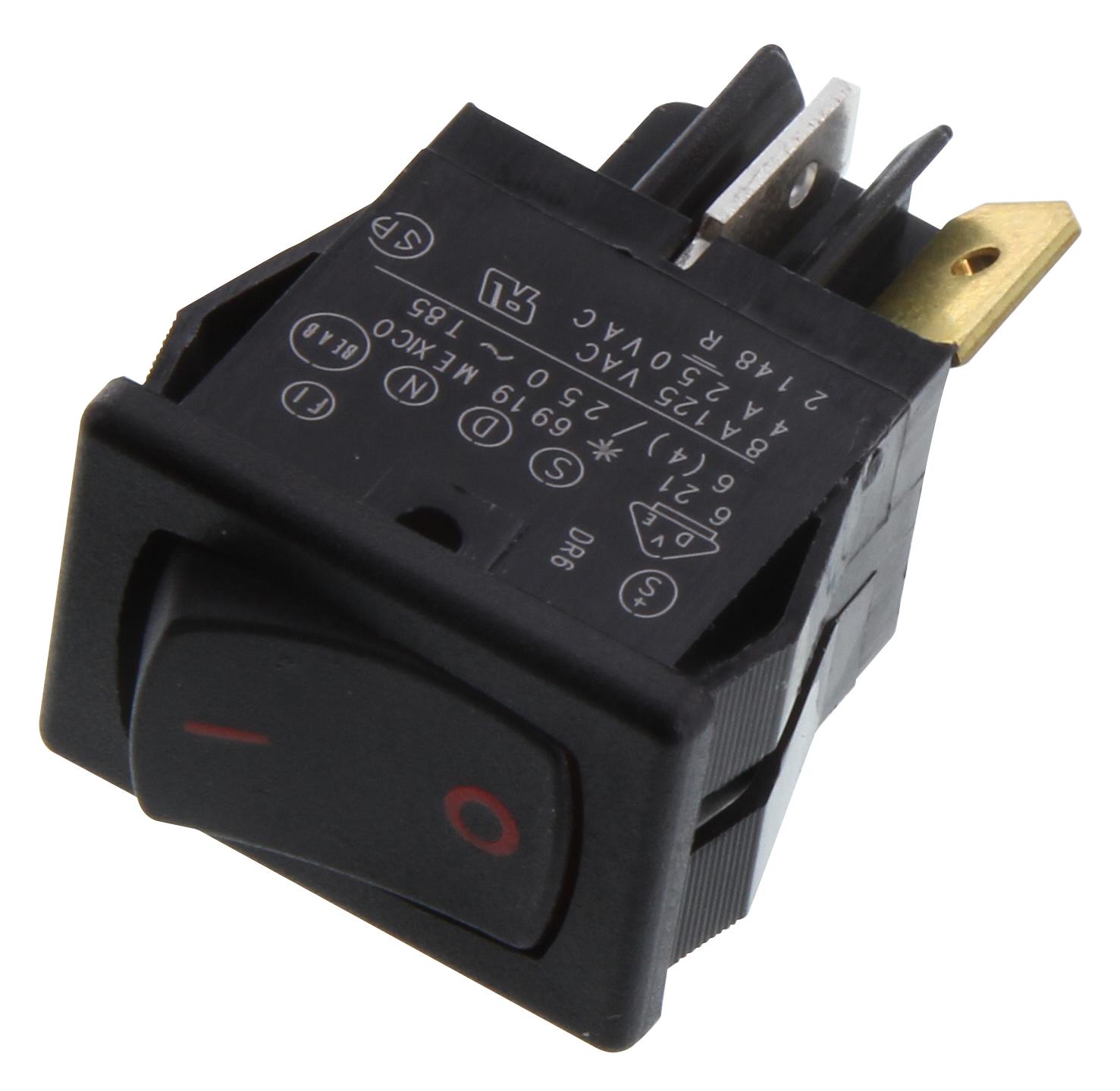 Spst Switch Rocker Carling 62116919-0-9-V - Carling Technologies - SWITCH, ROCKER, SPST