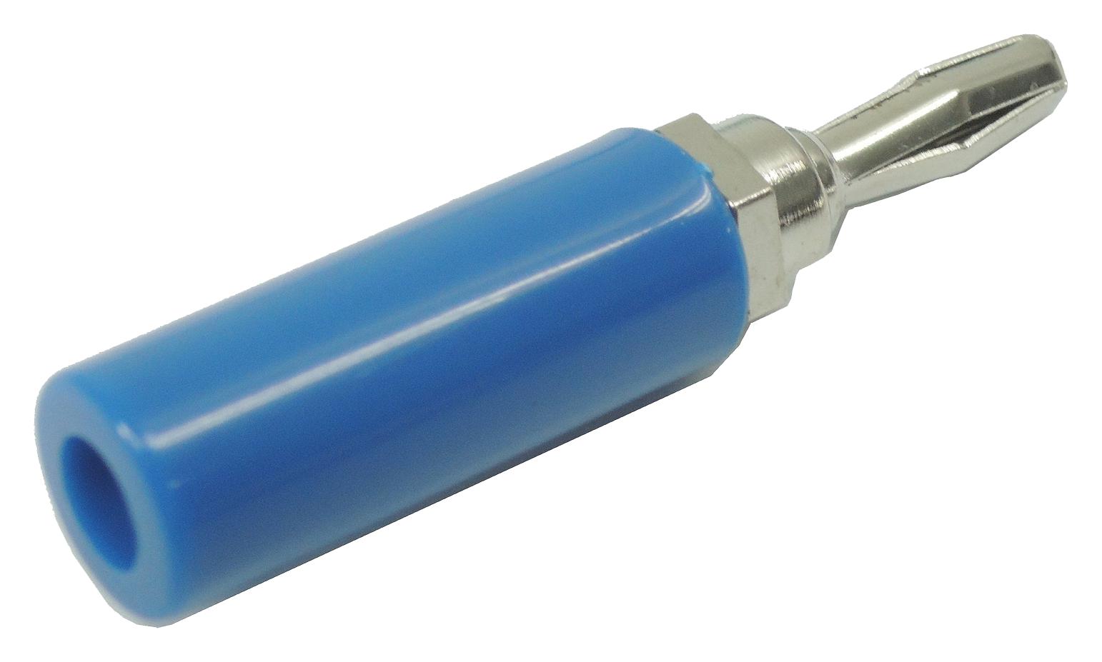 Blue Comp Plug SPC15161 - Multicomp Pro - BANANA PLUG, SOLDER, BLUE