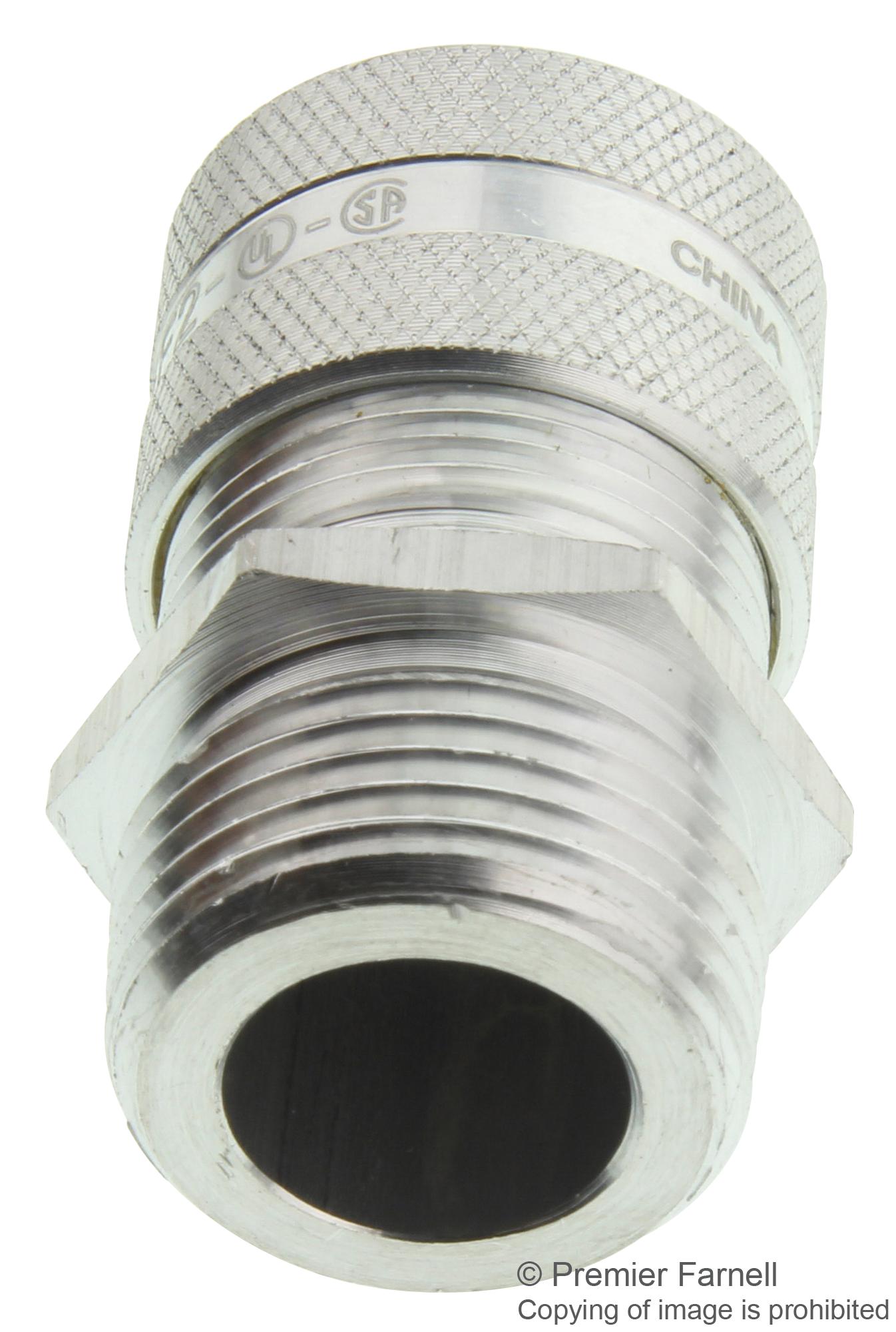 SHC1033 Hubbell Wiring Devices CORD GRIP CONNECTOR, ALUMINIUM, 0.75 IN/